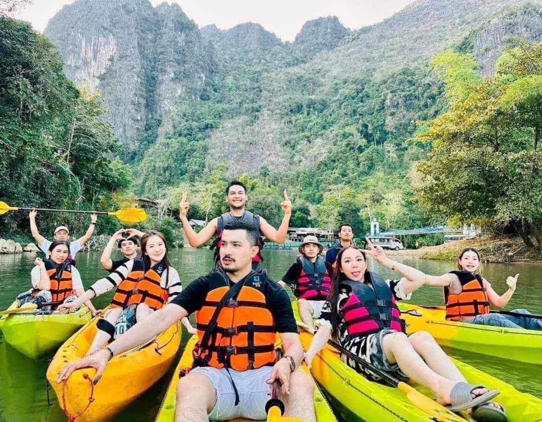 Vang Vieng Sky Mountain View Hotel Ngoại thất bức ảnh