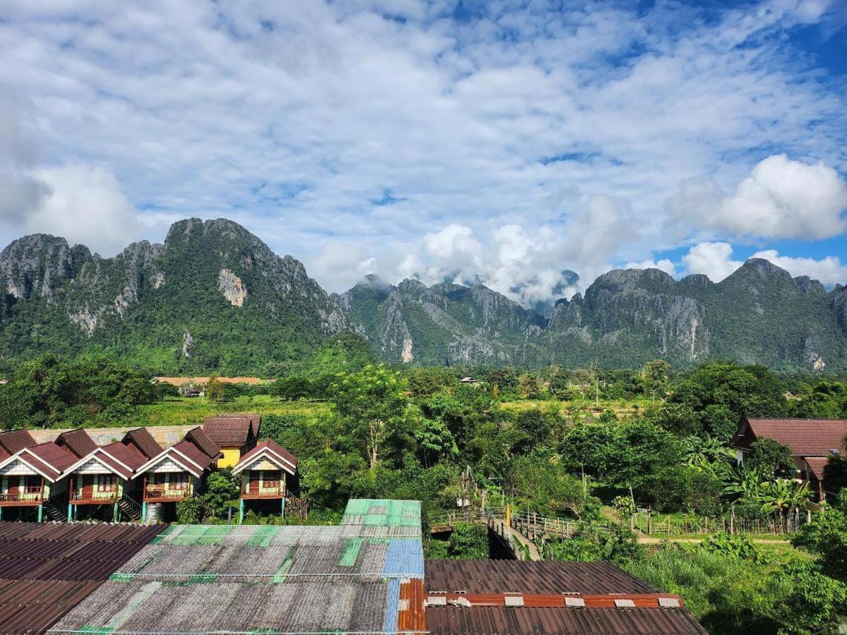 Vang Vieng Sky Mountain View Hotel Ngoại thất bức ảnh