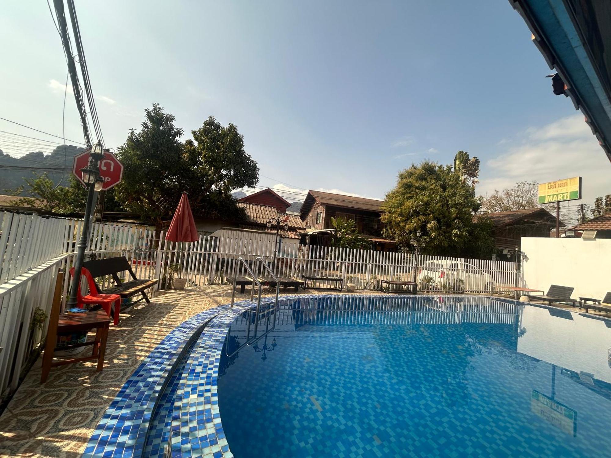 Vang Vieng Sky Mountain View Hotel Ngoại thất bức ảnh